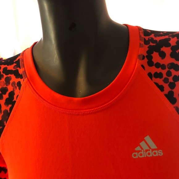 ORANGE ADDIDAS top - Picture 3 of 5